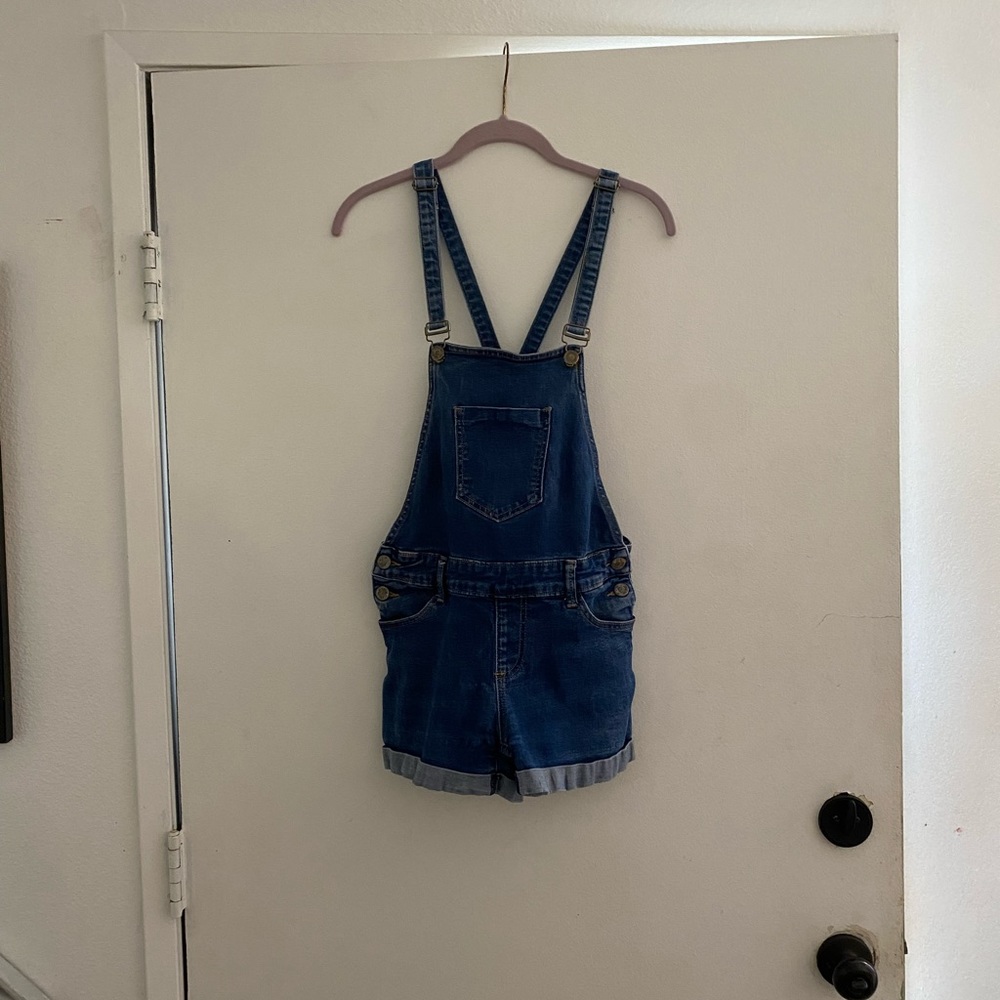 Denim cuffed short-alls I & M Jeans Size M